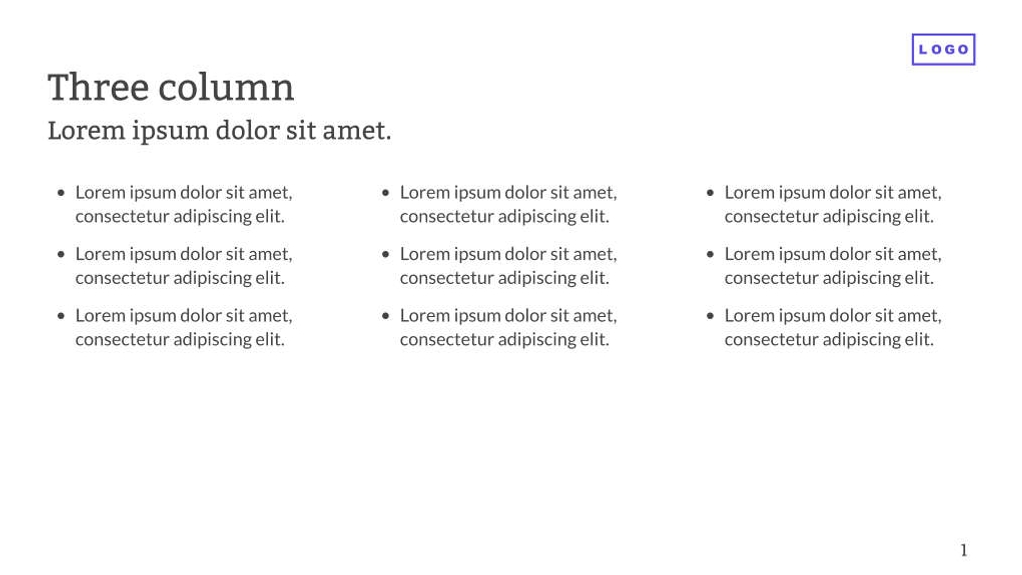Free presentation architecture template