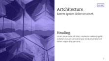 Free presentation architecture template
