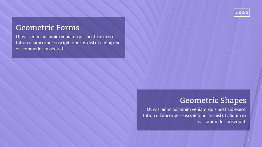 Free presentation architecture template