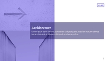 Free presentation architecture template