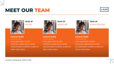 Free presentation bold business template