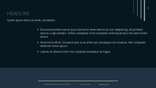 Free presentation business template