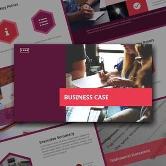 Free presentation business case template