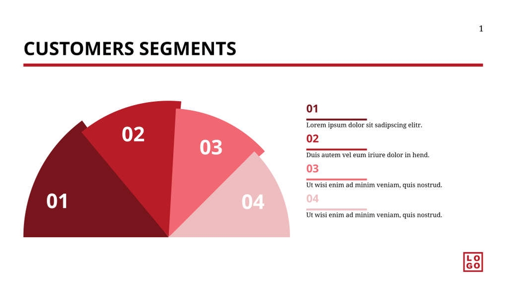 Free presentation business model template