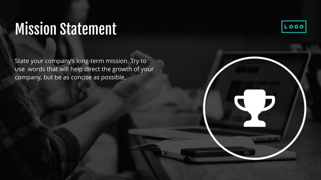 Free presentation business plan template