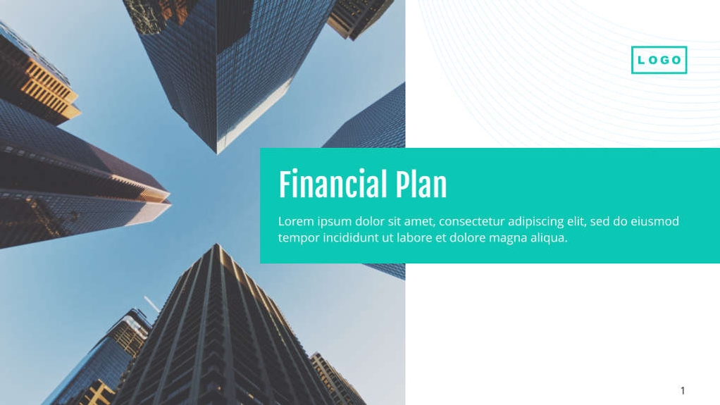 Free presentation business plan template