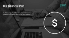 Free presentation business plan template