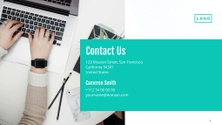 Free presentation business plan template
