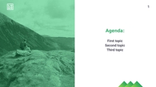 Free presentation campsite template