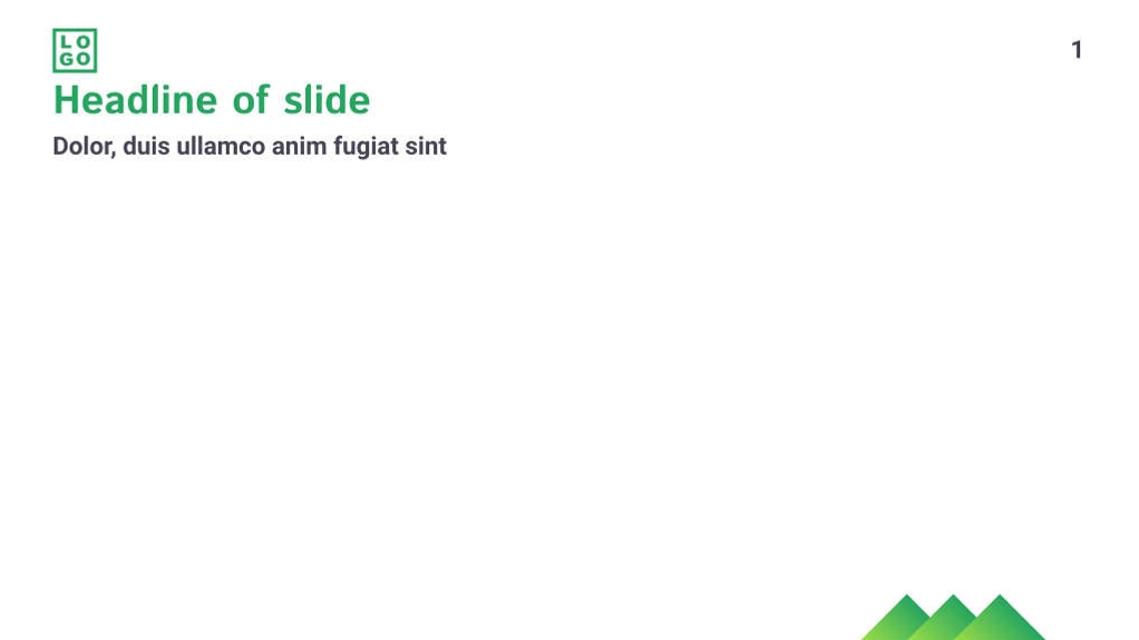 Free presentation campsite template