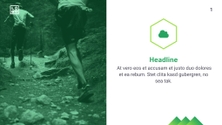 Free presentation campsite template