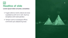 Free presentation campsite template