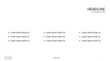 Free presentation company template