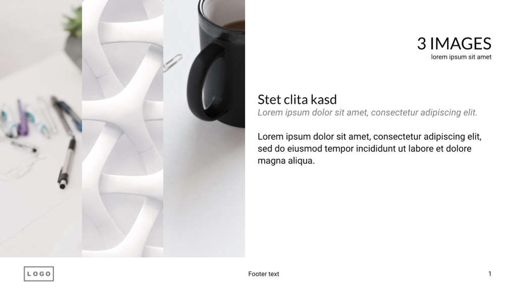 Free presentation company template