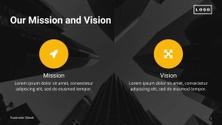 Free präsentationen company profile template