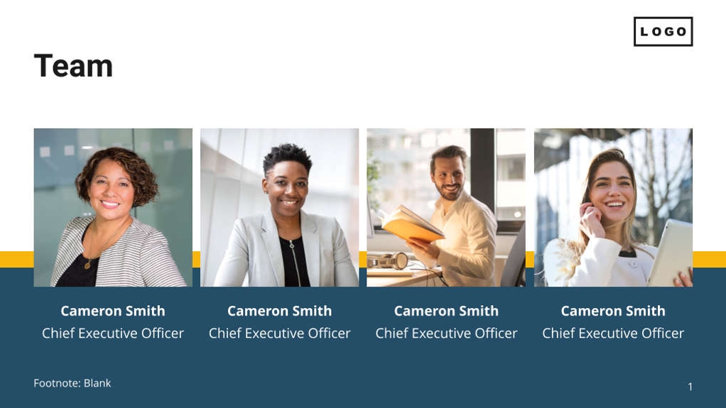 Free präsentationen company profile template
