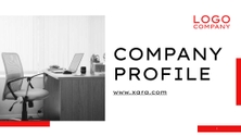 Free präsentationen company profile template
