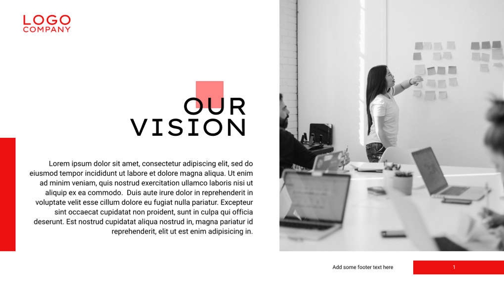 Free präsentationen company profile template