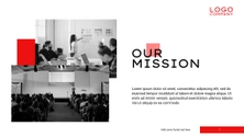 Free präsentationen company profile template