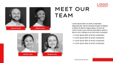 Free präsentationen company profile template