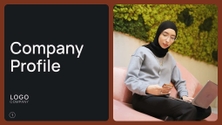 Free presentation company profile template