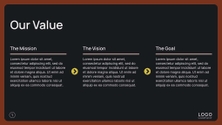 Free presentation company profile template