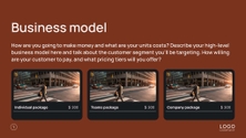 Free presentation company profile template