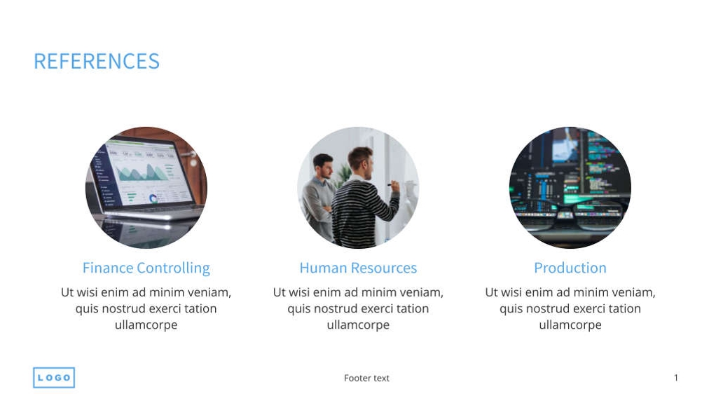 Free presentation consulting agency template