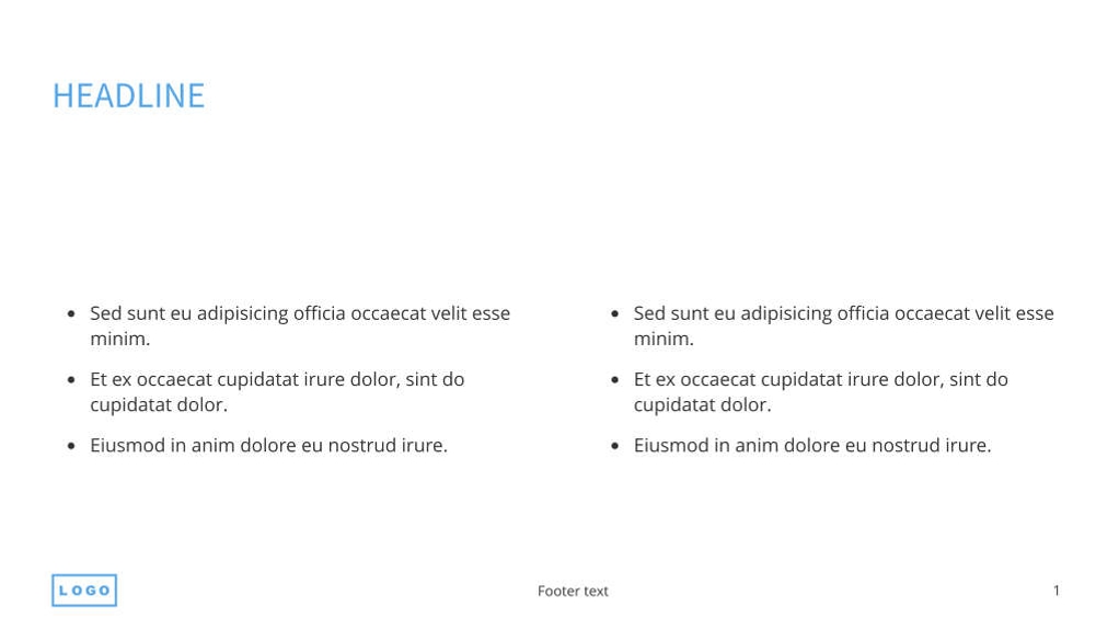 Free presentation consulting agency template