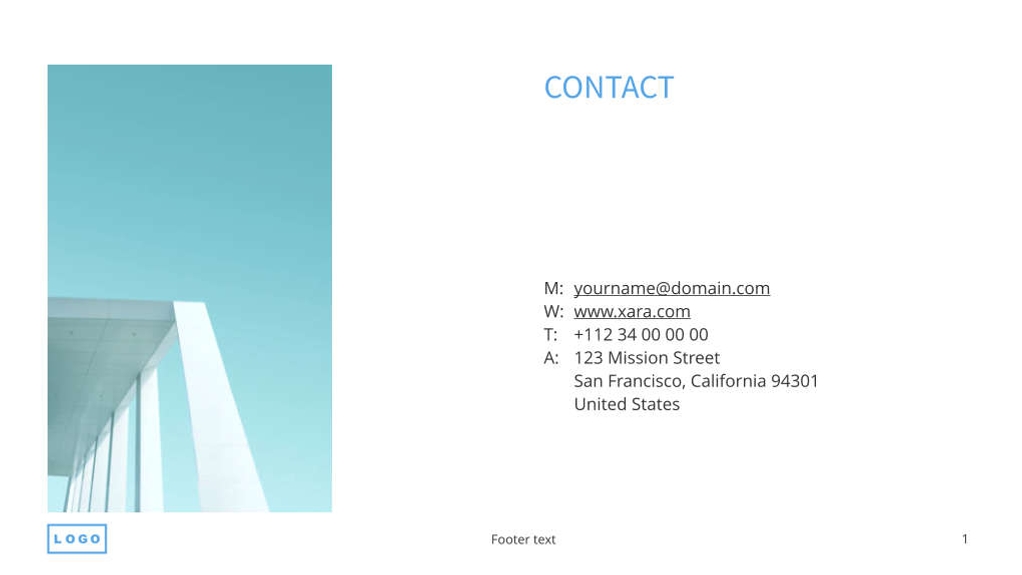Free presentation consulting agency template