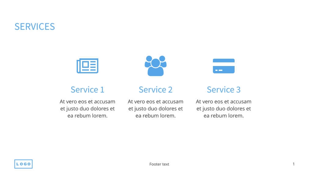 Free presentation consulting agency template