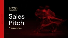 Free präsentationen dark sales pitch template