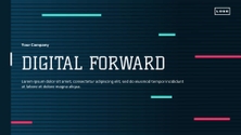 Free presentation digital business template