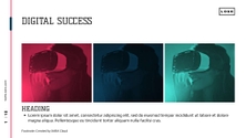 Free presentation digital business template