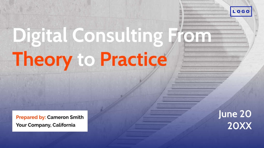 Free präsentationen consulting firm template