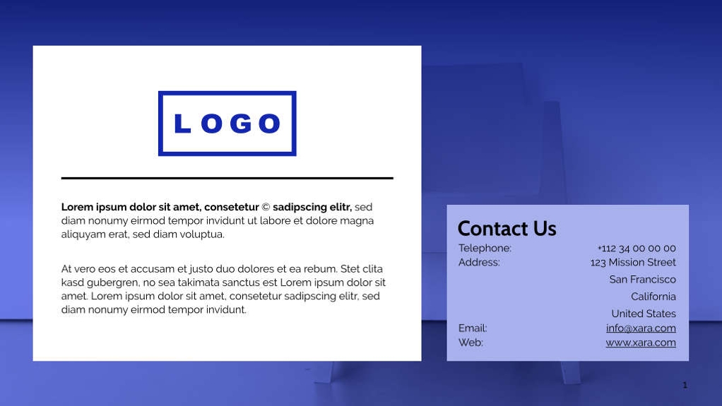 Free präsentationen consulting firm template