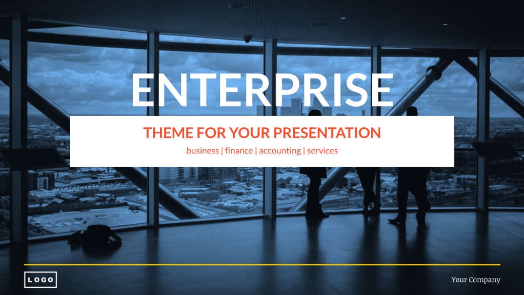 Free presentation enterprise template