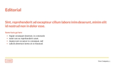 Free presentation enterprise template