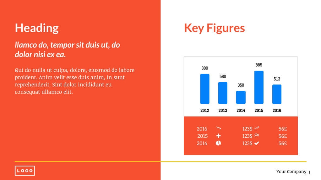 Free presentation enterprise template