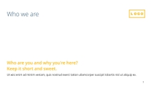 Free presentation extended pitch template