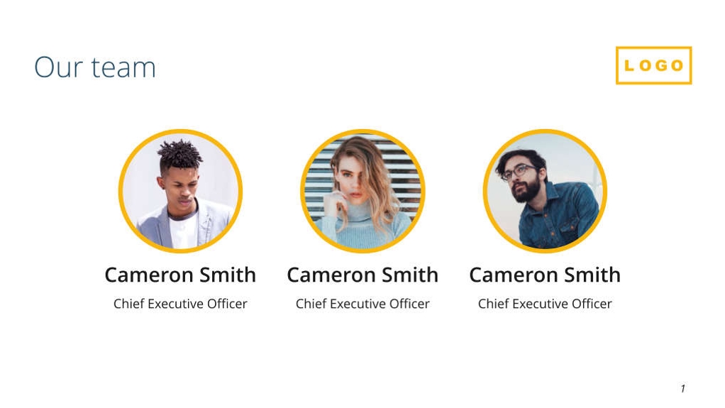 Free presentation extended pitch template