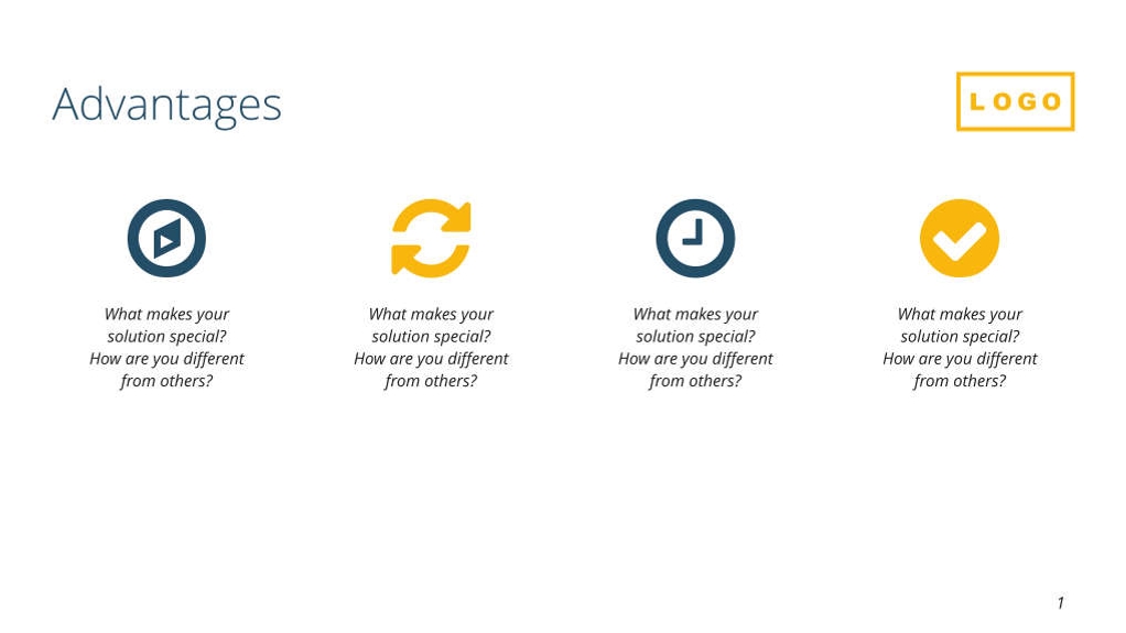 Free presentation extended pitch template