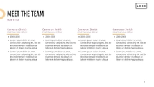Free presentation financial pitch deck template