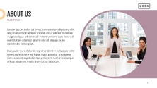 Free presentation financial pitch deck template