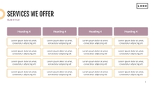 Free presentation financial pitch deck template