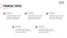 Free presentation financial pitch deck template