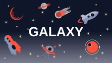 Free presentation galaxy template