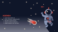 Free presentation galaxy template