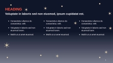 Free presentation galaxy template