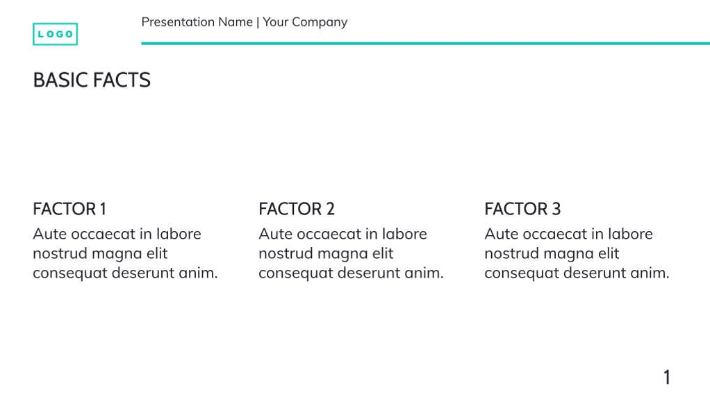 Free presentation goal setting template